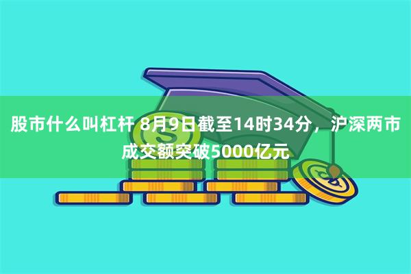 股市什么叫杠杆 8月9日截至14时34分，沪深两市成交额突破5000亿元